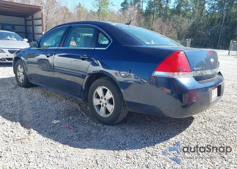 2010 Chevrolet Impala Lt из США, поврежденный, VIN 2G1WB5EK0A1129429